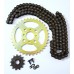 Drive kit (chain and sprockets) for BASHAN 250 ATV