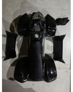 Full original set of plastic (body) with seat and footrests for ATV BASHAN 50, 70, 110, 125