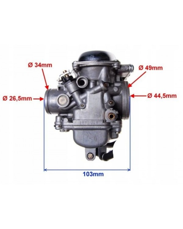 Original dual carburetor for ATV LIFAN 250, 300 DOUBLE