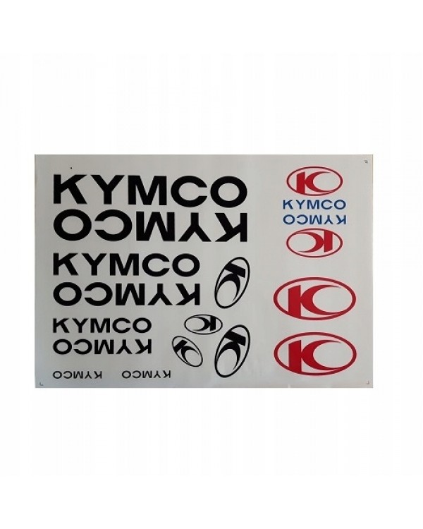 Original set of stickers for ATV KYMCO version 2