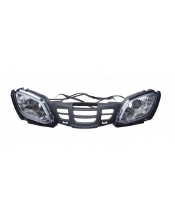 Original radiator grille with front lights head light for ATV SHINERAY XY250ST-4B