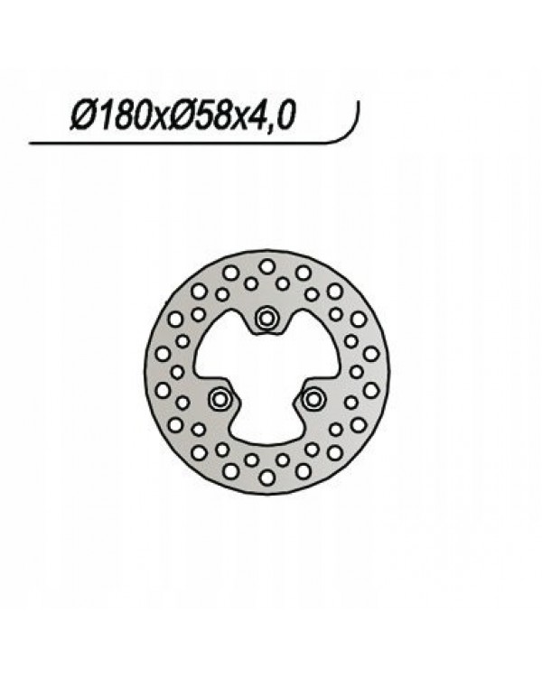 Оригинальный задний тормозной диск для ATV KYMCO MXER, MXU 125, 150