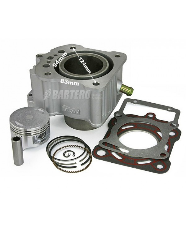 Cylinder with piston for ATV Bashan 250 watercooled