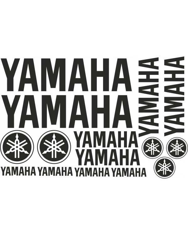 Original set of stickers for ATV YAMAHA