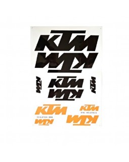 Original set of stickers for KTM motorcycles