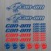 Original set of stickers for ATV BRP