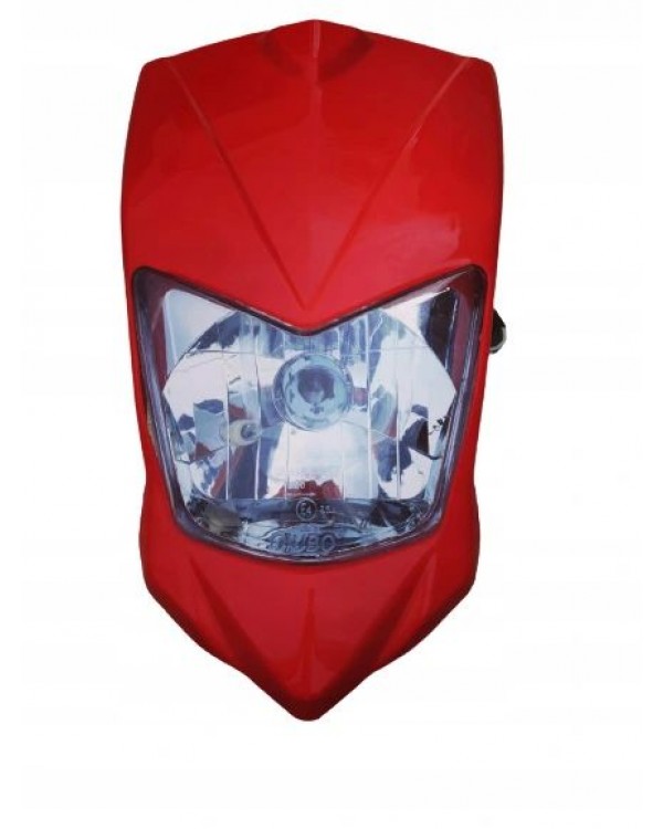 Set of head light headlight and headlight mounting cover for ATV BASHAN 200, 250