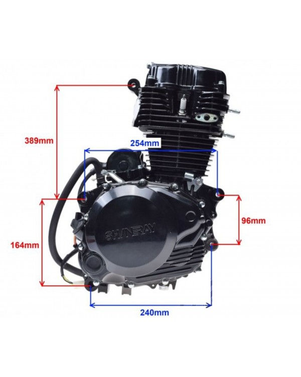 Original engine Assembly for SHINERAY 250 - 167FMM ATV