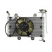 Original radiator with fan for ATV Bashan 200, 250 ORG