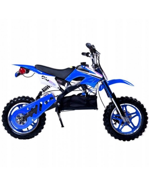 Electric motorcycle Enduro 800W 36V on wheels 10 inch