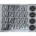 Original set of stickers for ATV LINHAI