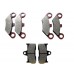 Set of brake pads (front and rear) for ATV KINGWAY 500
