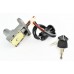 Original ignition switch and steering wheel lock for ATV Bashan BS250S-5 with gearbox