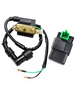 Ignition coil and ignition module CDI for ATV Kazuma Meerkat, Falcon 50, 90, 110