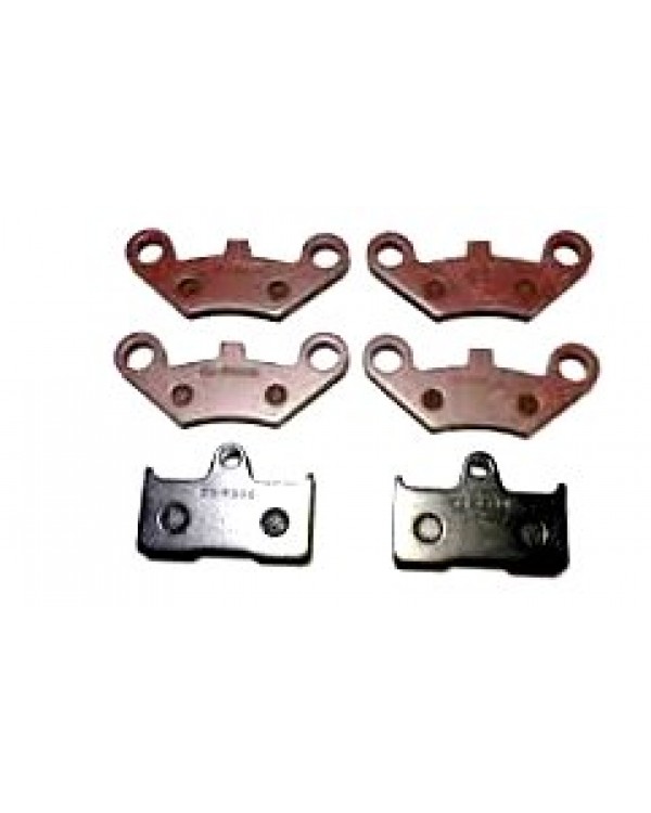 Set of brake pads (front and rear) for ATV KINGWAY 500