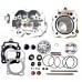 Set the cylinder-piston group, cylinder head and gasket Assembly for ATV BASHAN 200 with water cooling