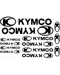 Original set of stickers for ATV KYMCO