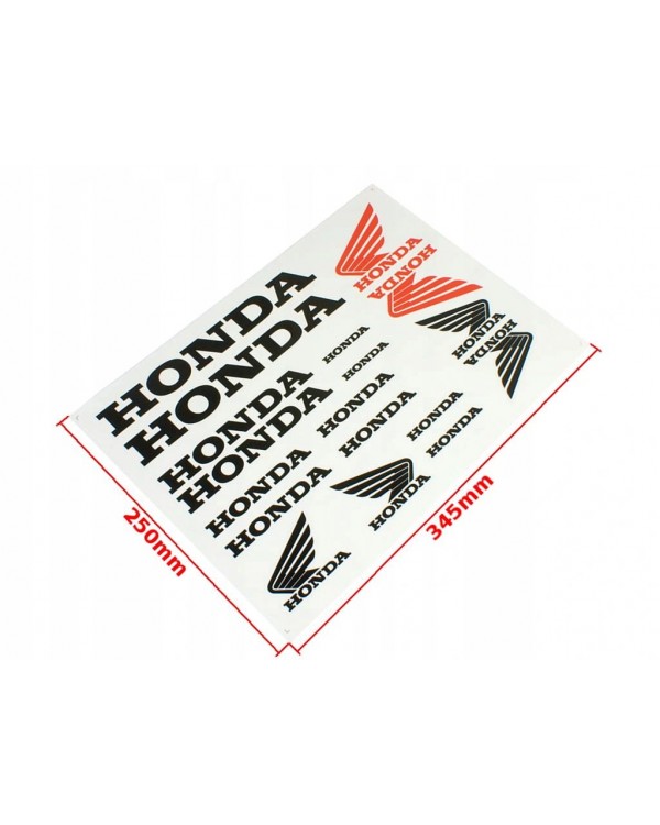 Original set of stickers for any HONDA ATV