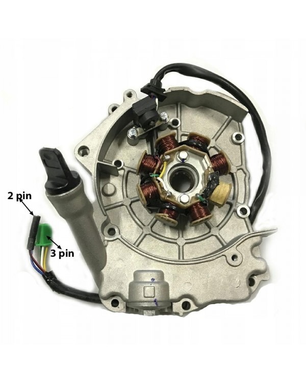 Оригинальный картер двигателя правая половинка и статор генератора для ATV FUXIN 150, 200 CVT
