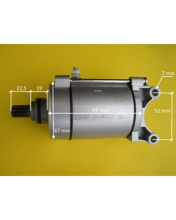 Original electric starter motor for ATV KINGWAY 200, 250, 11 teeth